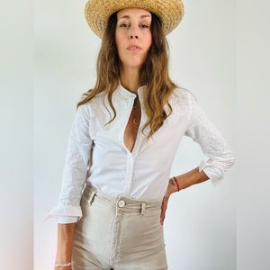 Sunflower Eyelet Blouse